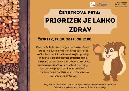 prigrizek je lahko zdrav